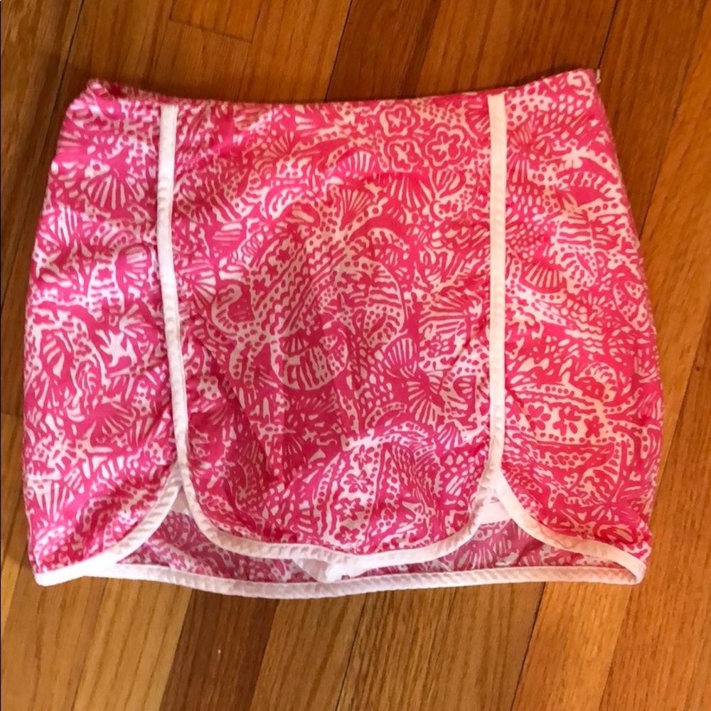 Lilly Pulitzer skirt w built in shorts